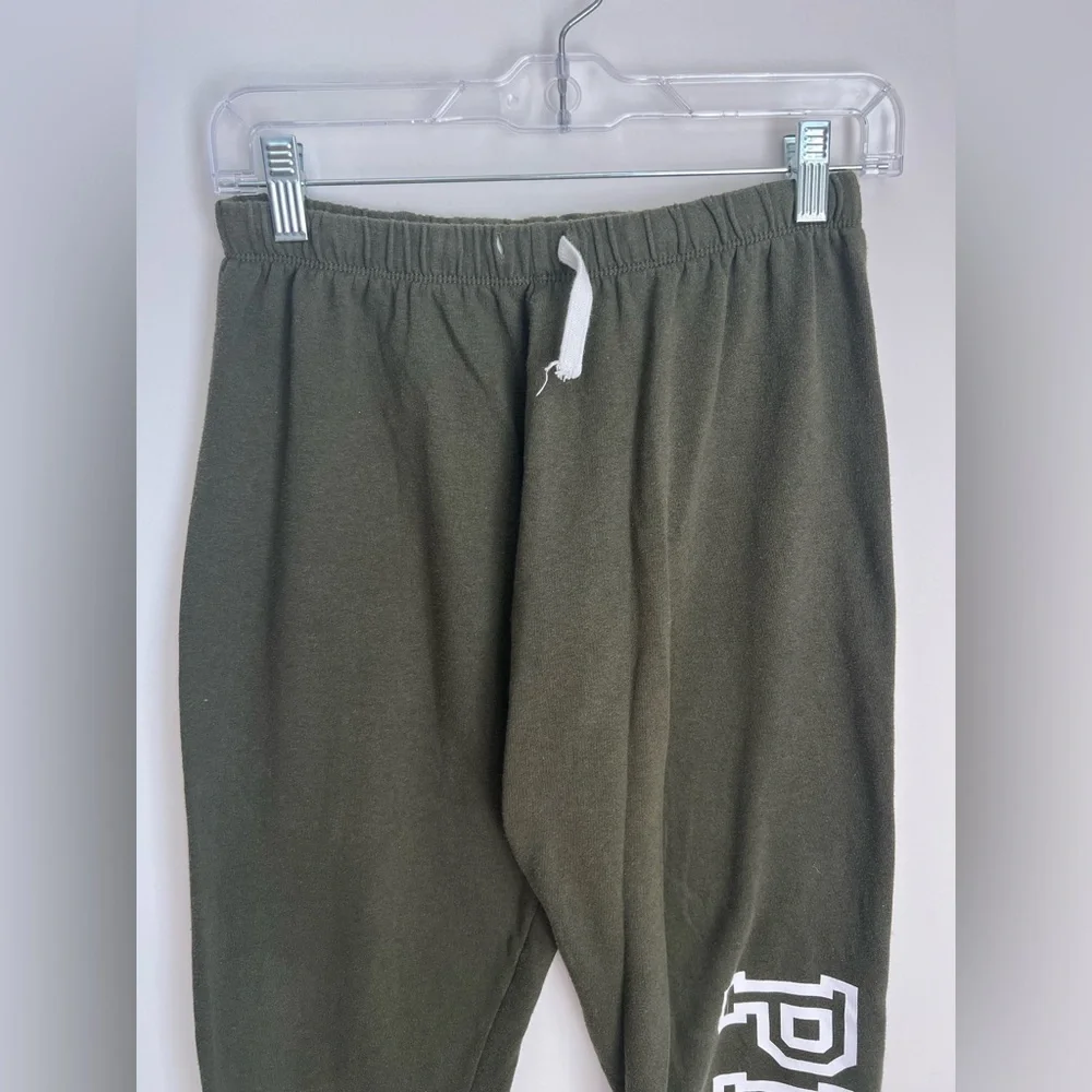 PINK Victoria's Secret Olive Green Jogger XS - Picture 3 of 6
